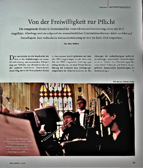 Vorschauseite 1: Von der Freiwilligkeit zur Pflicht