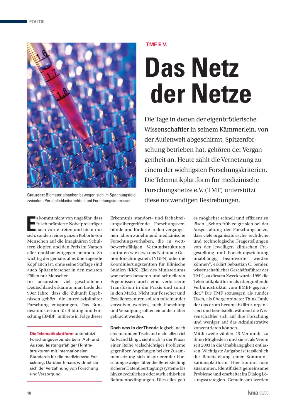 Vorschauseite 1: Das Netz der Netze
