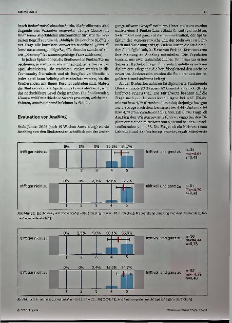Vorschauseite 3: So macht Anatomie-Lernen Spaß! AnaKing - ein Serious Game für Bachelor Pflege-Studierende.