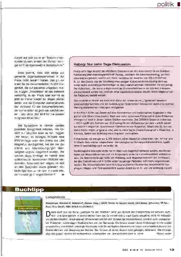 Vorschauseite 2: Unruheherd KABEG