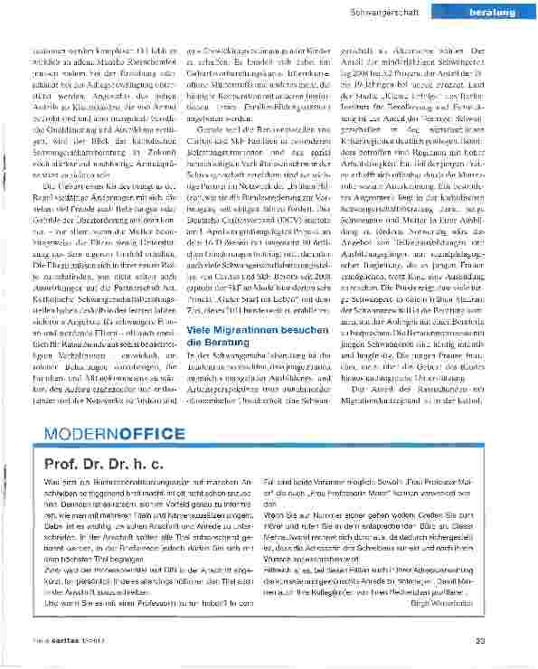 Vorschauseite 3: Auch ohne Schein gut beraten
