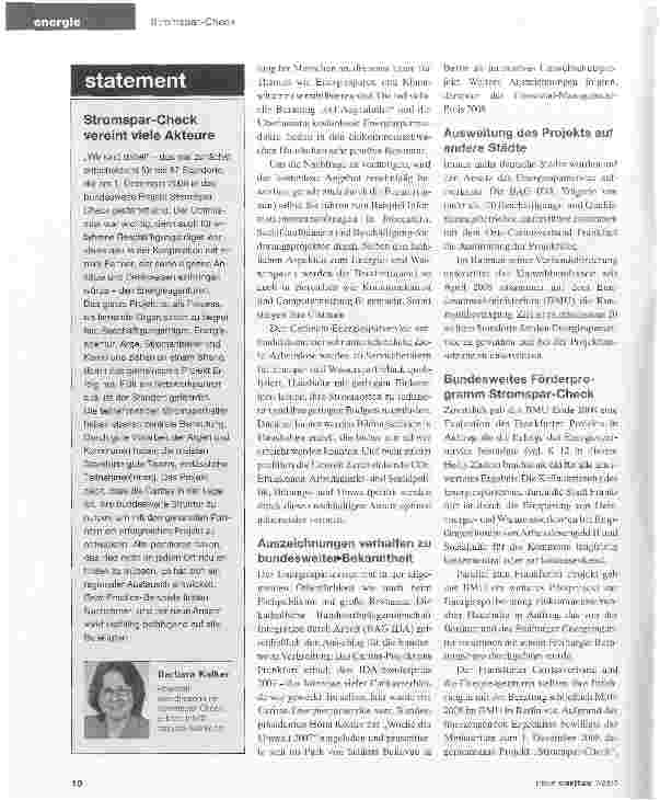 Vorschauseite 2: Sozial, ökologisch,ökonomisch