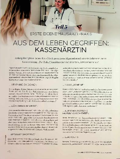 Vorschauseite 1: Erste eigene Hausarztpraxis aus dem Leben gegriffen: Kassenärztin Teil 5