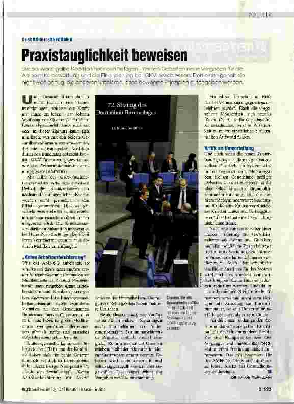 Vorschauseite 1: Praxistauglichkeit beweisen