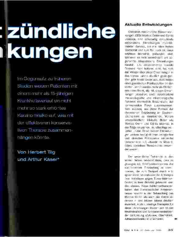 Vorschauseite 2: Chronisch entzündliche Darmerkrankung