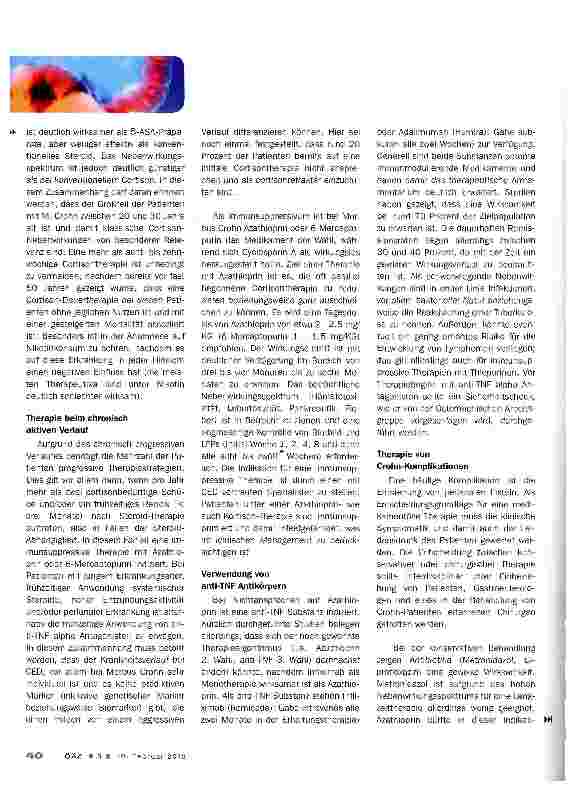 Vorschauseite 6: Chronisch entzündliche Darmerkrankung