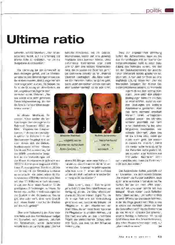 Vorschauseite 2: Vertragsloser Zustand: Ultimo ratio