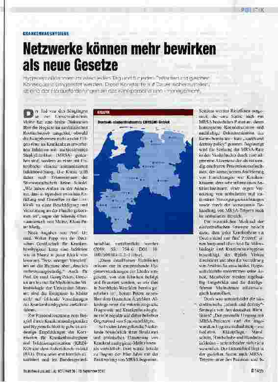 Vorschauseite 1: Netzwerke können mehr bewirken als neue Gesetze