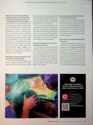 Vorschauseite 2: Ein Fenster zum Kind das Sectiofenster als neue Geburtserfahrung
