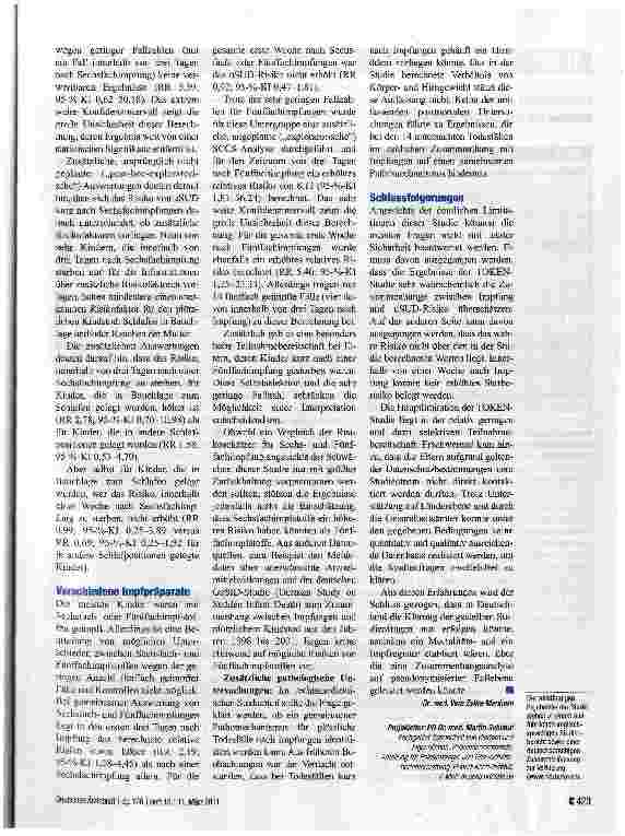 Vorschauseite 2: Vorsichtige Entwarnung