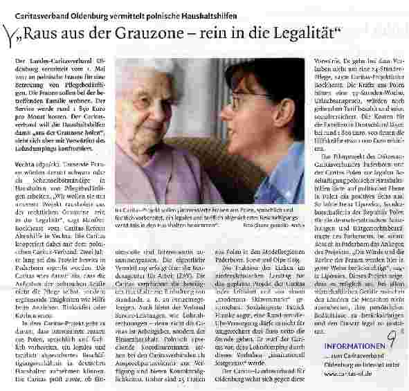 Vorschauseite 1: Raus aus der Grauzone - rein in die Legalität f
