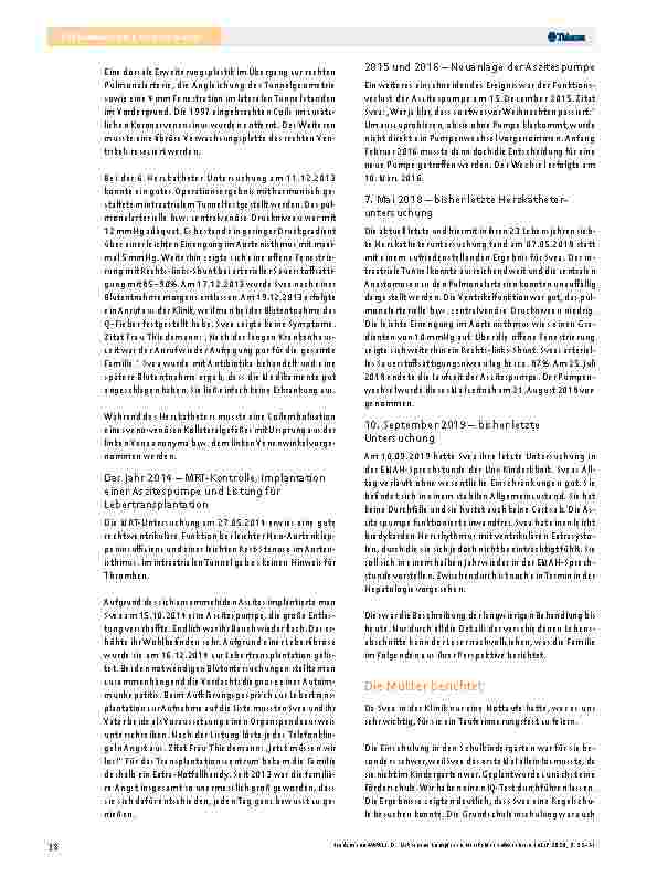 Vorschauseite 4: Mit einem komplexen Herzfehler aufwachsen.