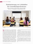 Vorschauseite 1: Akademisierung von Lehrkräften der Gesundheitsberufe