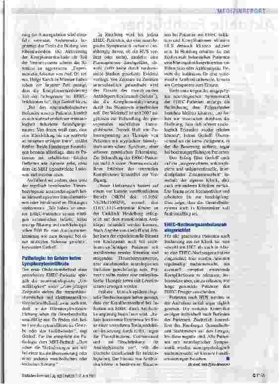 Vorschauseite 2: Neurologisch ist eine „restitutio ad integrum möglich