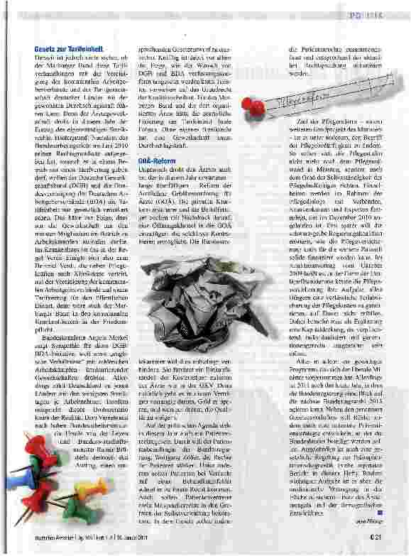 Vorschauseite 4: JAHRESÄÜSBLICK 2011Auf die Pflicht folgt die Kür