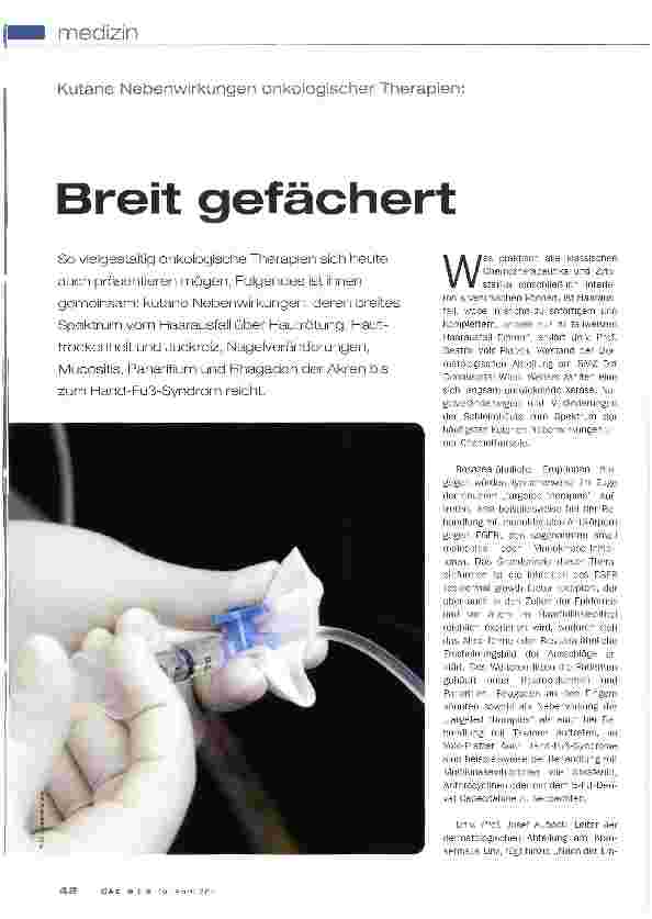 Vorschauseite 1: Breit gefächert
