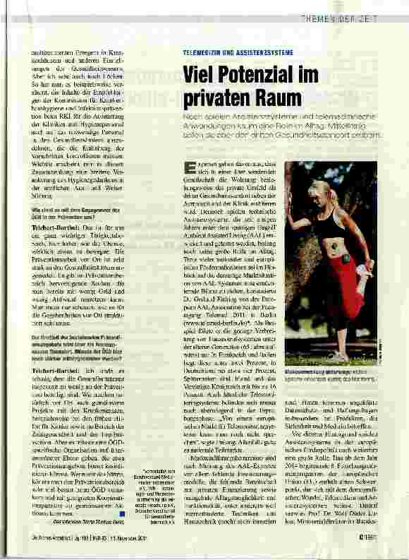 Vorschauseite 1: Viel Potenzial im privaten Raum