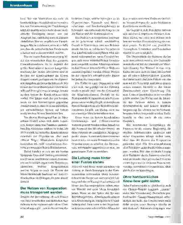 Vorschauseite 2: Entscheidend ist die Kommunikation