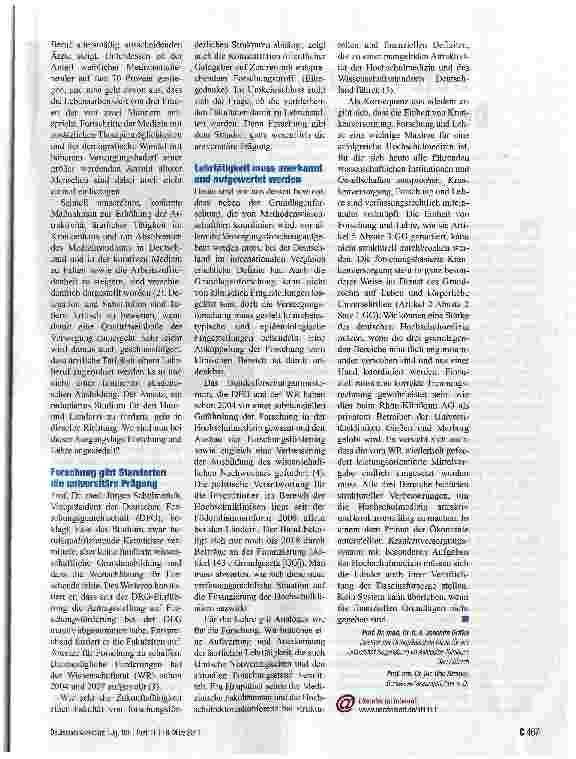 Vorschauseite 2: Einheit als wichtige Maxime