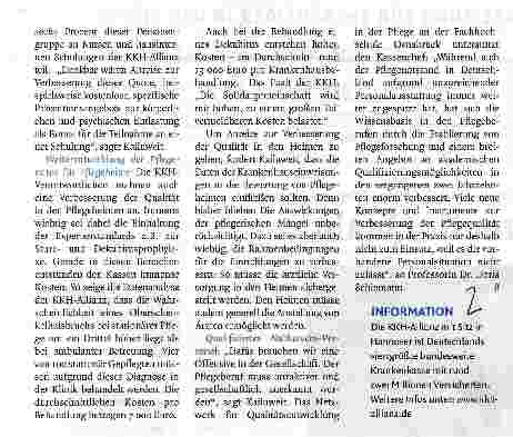 Vorschauseite 2: Fahrplan für mehr Qualität