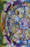 Vorschauseite 1: Das Lebensrad, Bhava-Chakra, Teil 1: Eine Abhandlung über Samsara, Karma, Klesha, Wiedergeburt und Erwachen.
