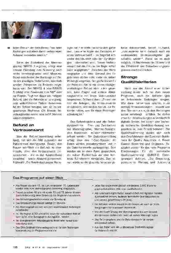 Vorschauseite 2: Neues Konzept startet 2013