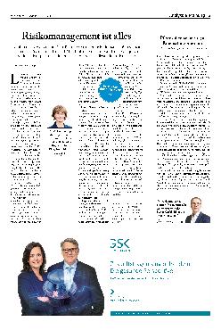 Vorschauseite 1: Risikomanagement ist alles.