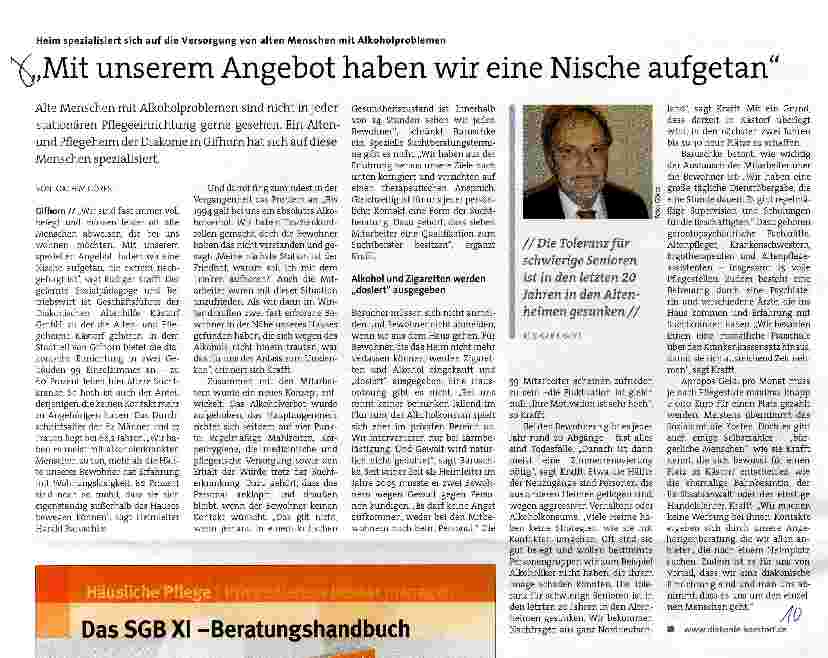 Vorschauseite 1: Mit unserem Angebot haben wir eine Nische aufgetan