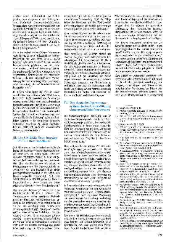 Vorschauseite 2: Praxismodell für eine reformierte Betreuung: Die Geeignete Stelle für unabhängiges Unterstützungsmanagement