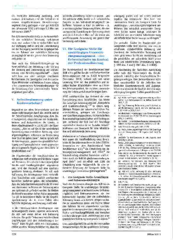 Vorschauseite 3: Praxismodell für eine reformierte Betreuung: Die Geeignete Stelle für unabhängiges Unterstützungsmanagement