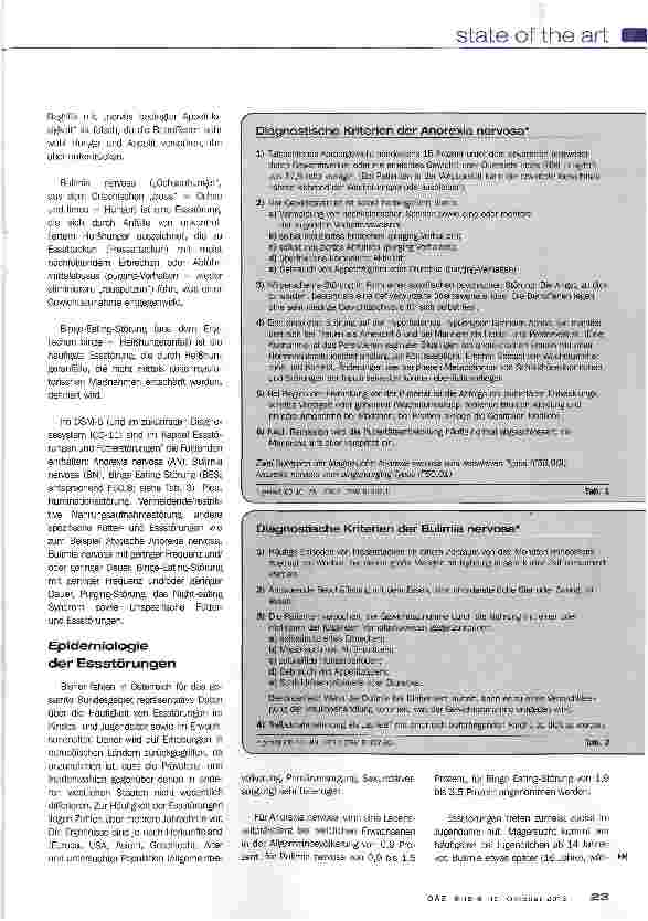 Vorschauseite 2: Essstörungen