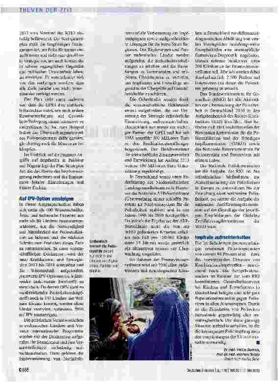 Vorschauseite 2: Das Ende der Seuche ist absehbar