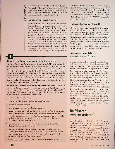 Vorschauseite 3: Schadstofffrei leben Entgiftung, Ausleitung und Ableitung