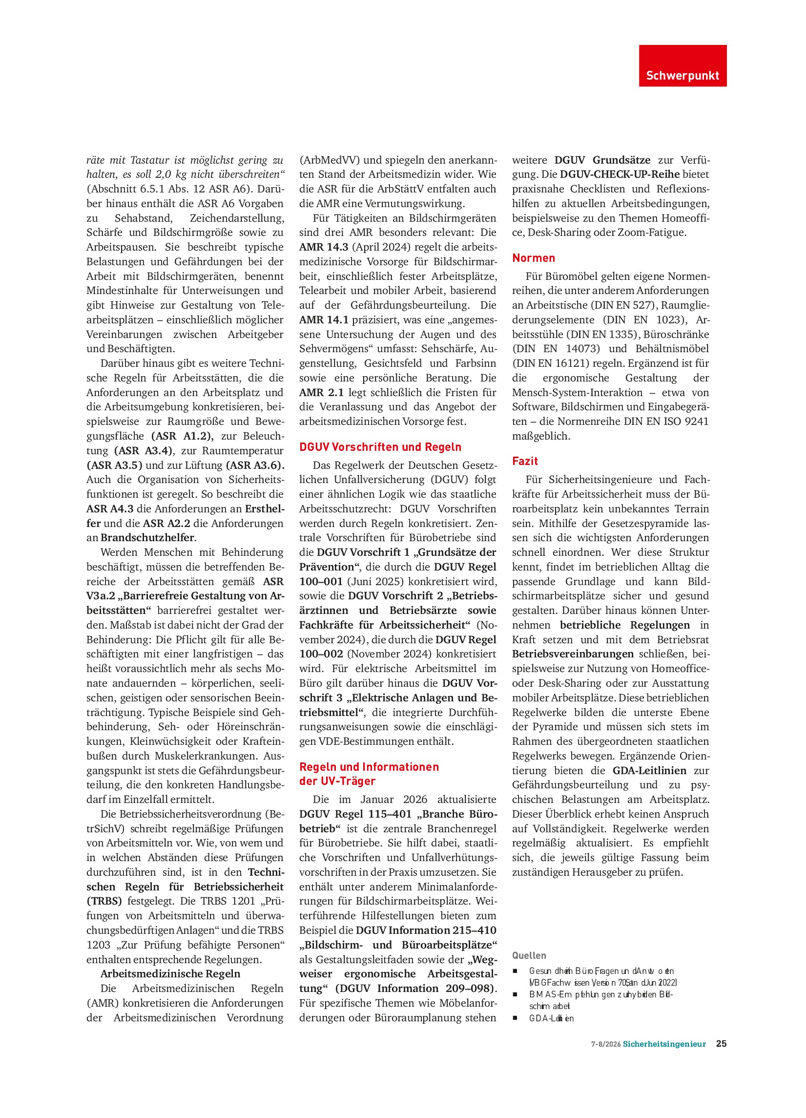 Vorschauseite 3: Rechtssicher einrichten