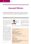 Vorschauseite 1: Gesund führen