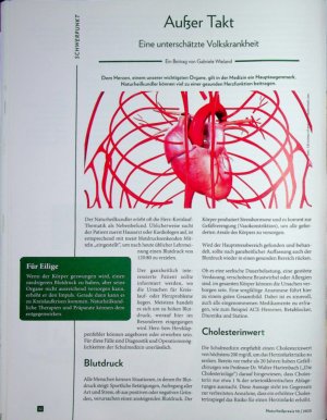 Vorschauseite 1: Außer Takt Eine unterschätzte Volkskrankhei