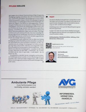 Vorschauseite 3: Rechtliche Folgen falscher Medikation