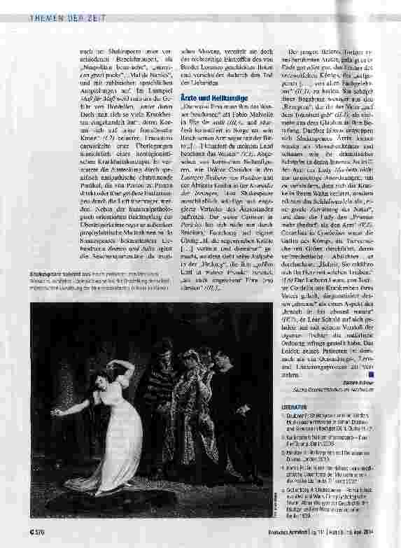 Vorschauseite 3: WILLIAM SHAKESPEARE (1564-1616)Mit dem medizinischen Wissen seiner Zeit vertraut