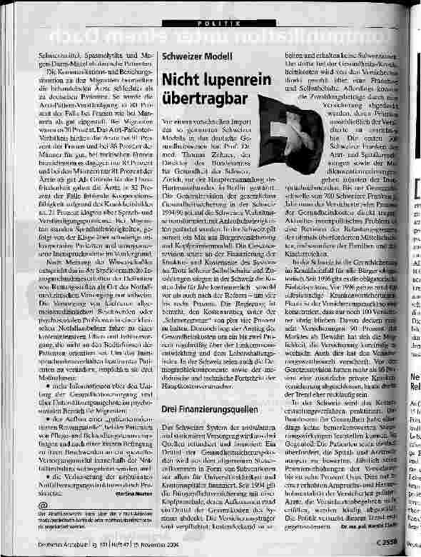 Vorschauseite 2: Überproportional genutzt. Klinische Notfallamhulanzen