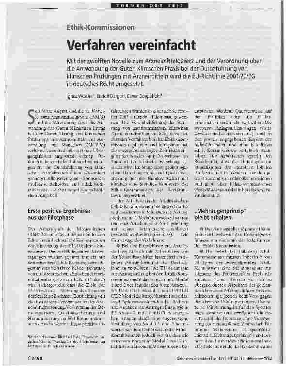 Vorschauseite 1: Verfahren vereinfacht
