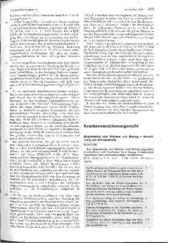 Vorschauseite 4: VerfassungsrechtVersagung der Aufnahme eines privaten Krankenhauses in den Krankenhausplan