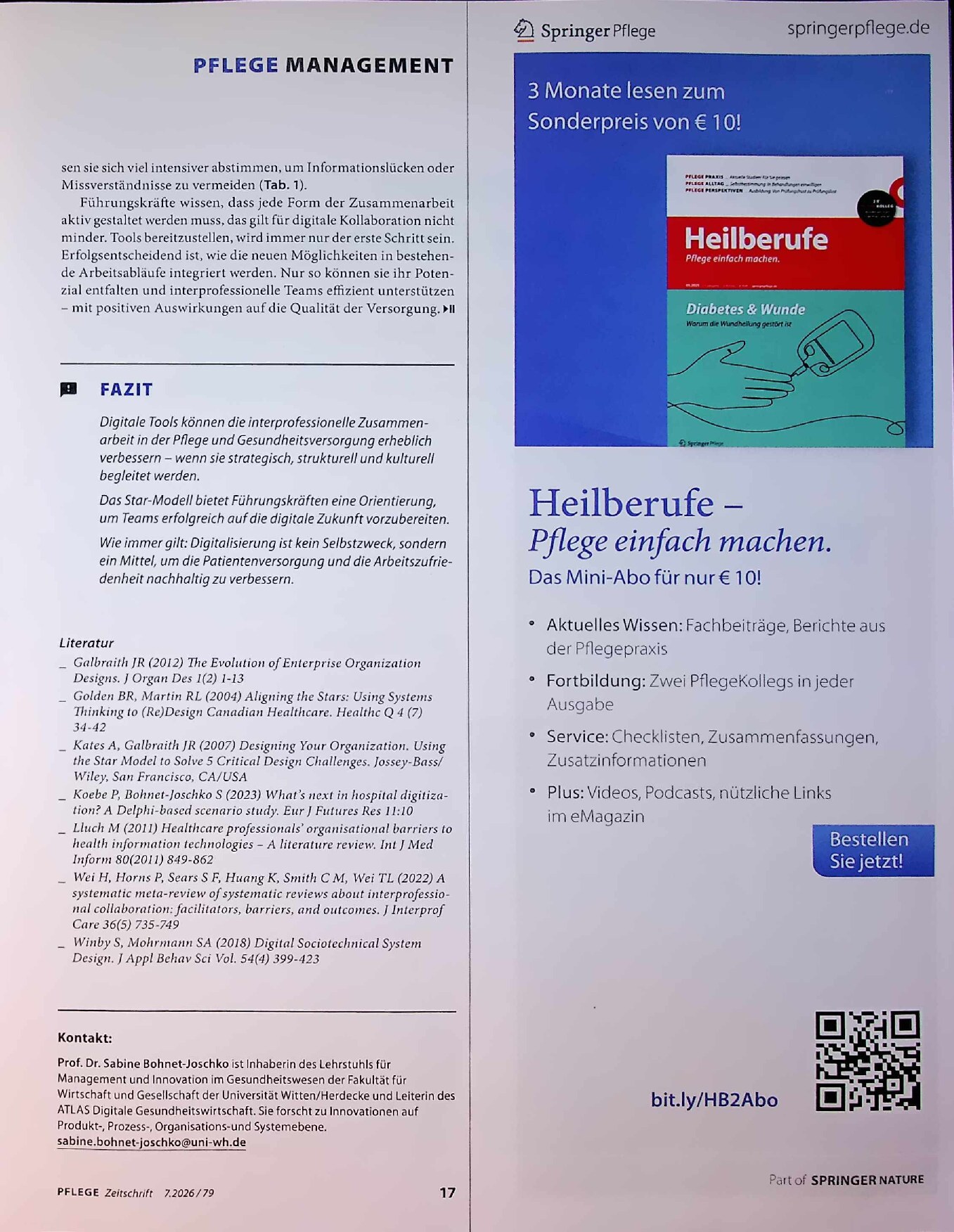 Vorschauseite 4: Wenn Teams online gehen