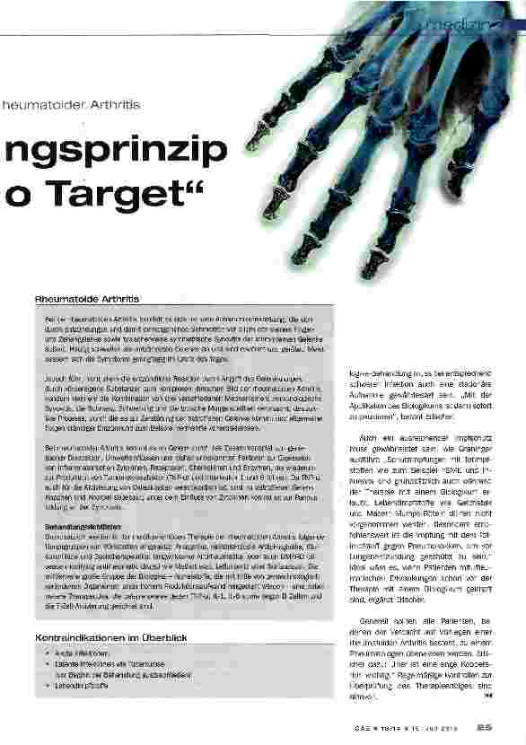 Vorschauseite 2: Behandlungsprinzip Treat to Target