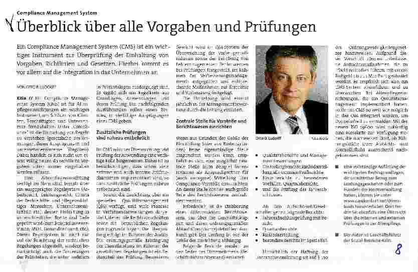 Vorschauseite 1: Überblick über alle Vorgaben und Prüfungen