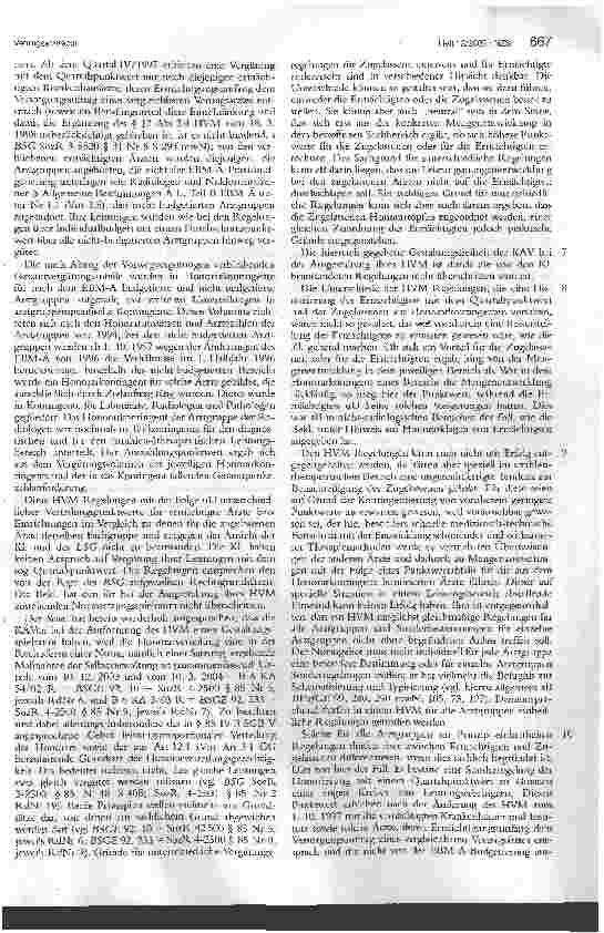 Vorschauseite 3: VertragsarztrechtHaftbefehl zur Durchsetzung schuldnerischer Mitwirkungspflichten - Pfändbarkeit privatärztlicher Honorarforderungen