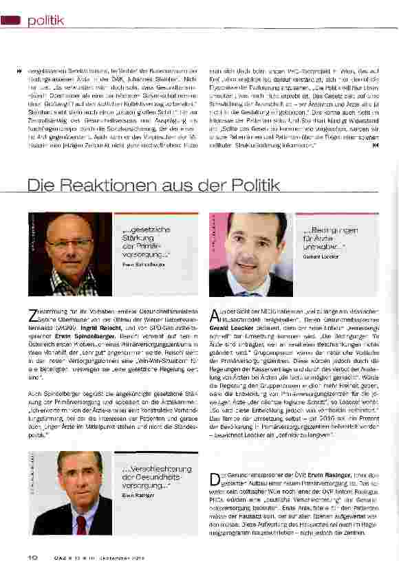 Vorschauseite 3: Ein Gesetz ist in Arbeit
