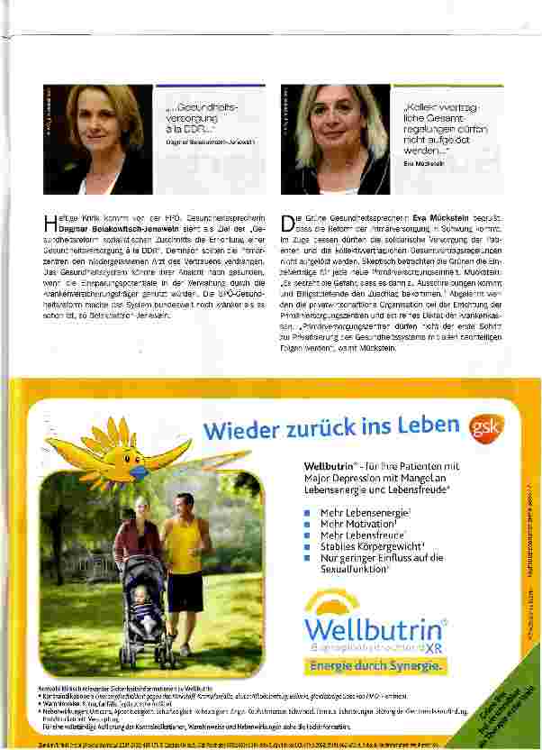 Vorschauseite 4: Ein Gesetz ist in Arbeit