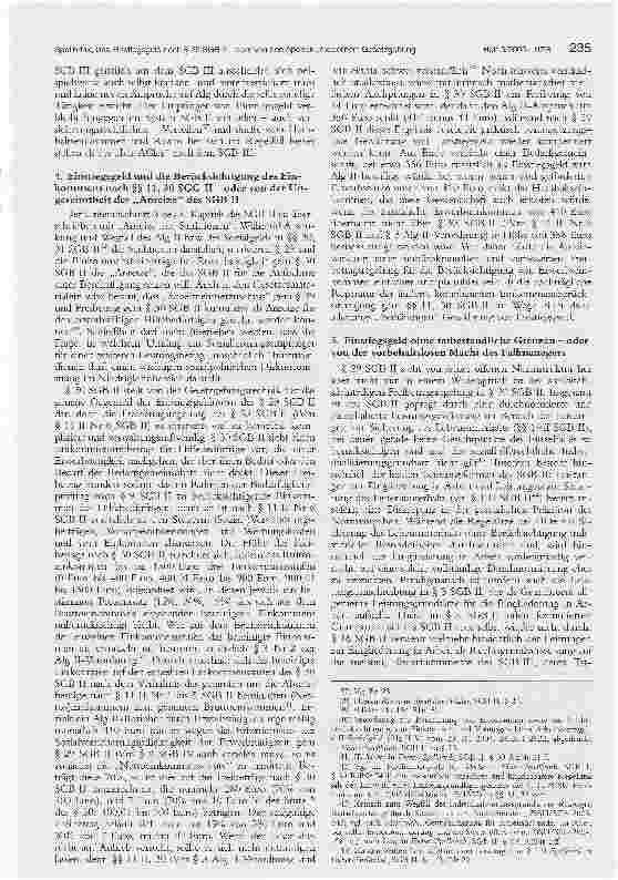 Vorschauseite 5: Das Einstiegsgeld nach § 29 SGB II - oder von den Aporien moderner Gesetzgebung