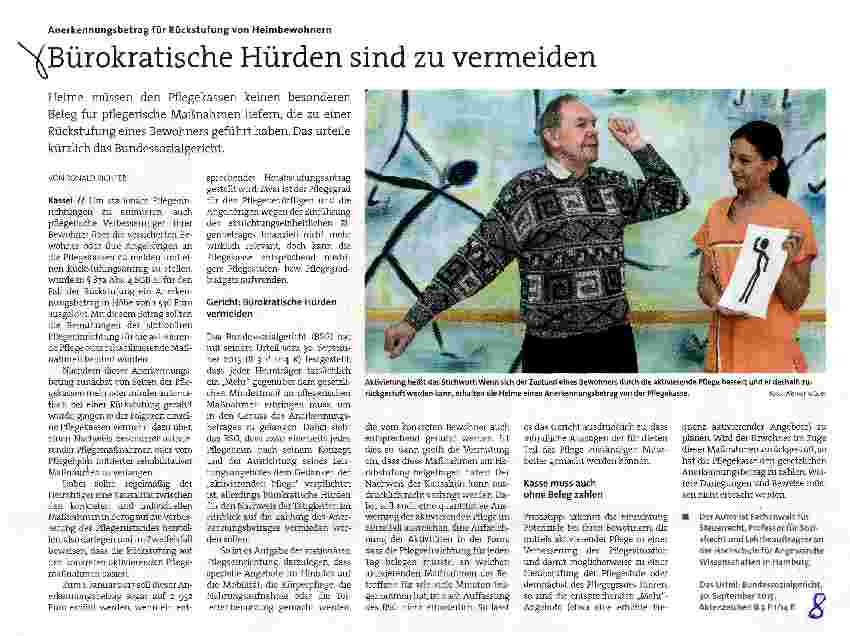 Vorschauseite 1: Bürokratische Hürden sind zu vermeiden