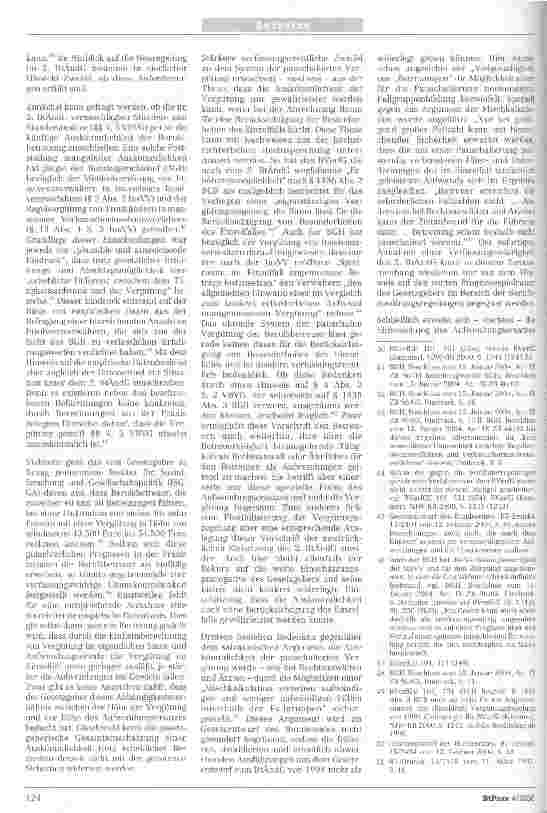Vorschauseite 4: Zur Verfassungsmäßigkeit der Vergütung von Berufsbetreuernnach dem 2. Betreuungsrechtsänderungsgesetz (BtÄndG)